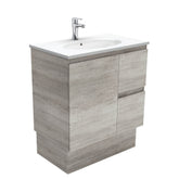 MARY Edge Industrial 750 Wall-Hung/Kickboard Vanity